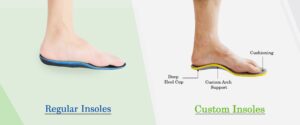 Why custom orthotics give you better support than regular insoles.