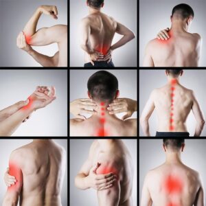 Muscle weakness from fibromyalgia causing various pain points